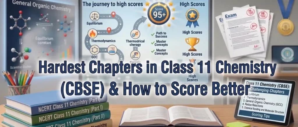 Hardest Chapters in Class 11 Chemistry: Study Tips That Work