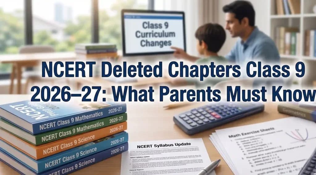NCERT Deleted Chapters Class 9 2026,27 | Class 10 Facts