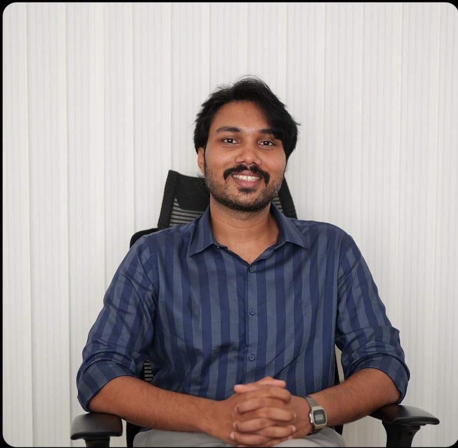 Navajyoth T, CEO & Co-Founder, Angle Tuition
